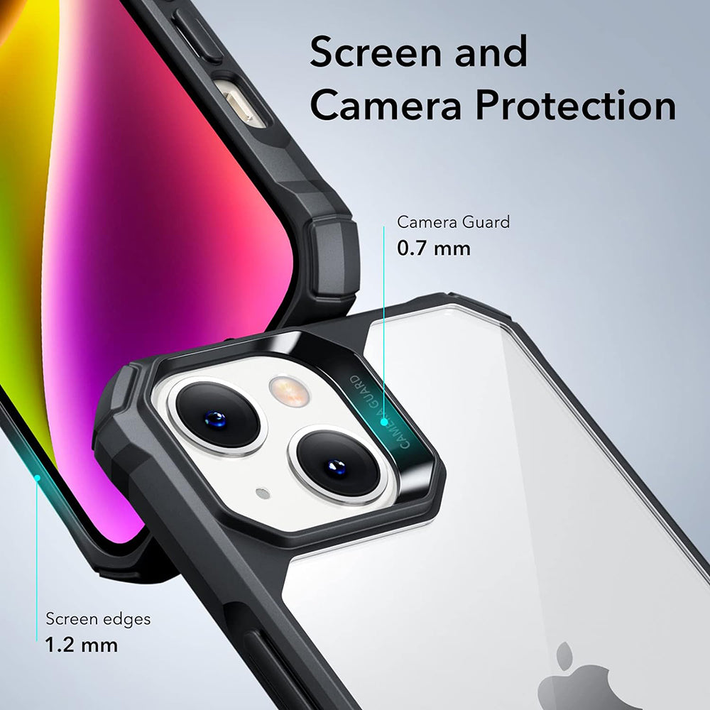 Funda para Apple iPhone 14 / 13, ESR, Air Armor, Negra Transparente