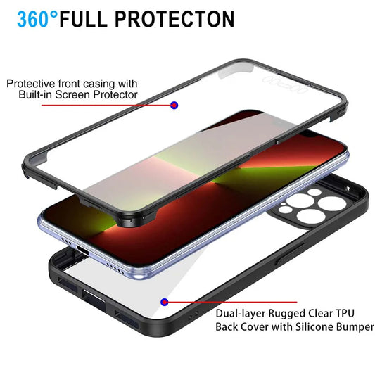 Funda para Apple iPhone 13 Pro, Techsuit, ColorVerse 360, Rosa