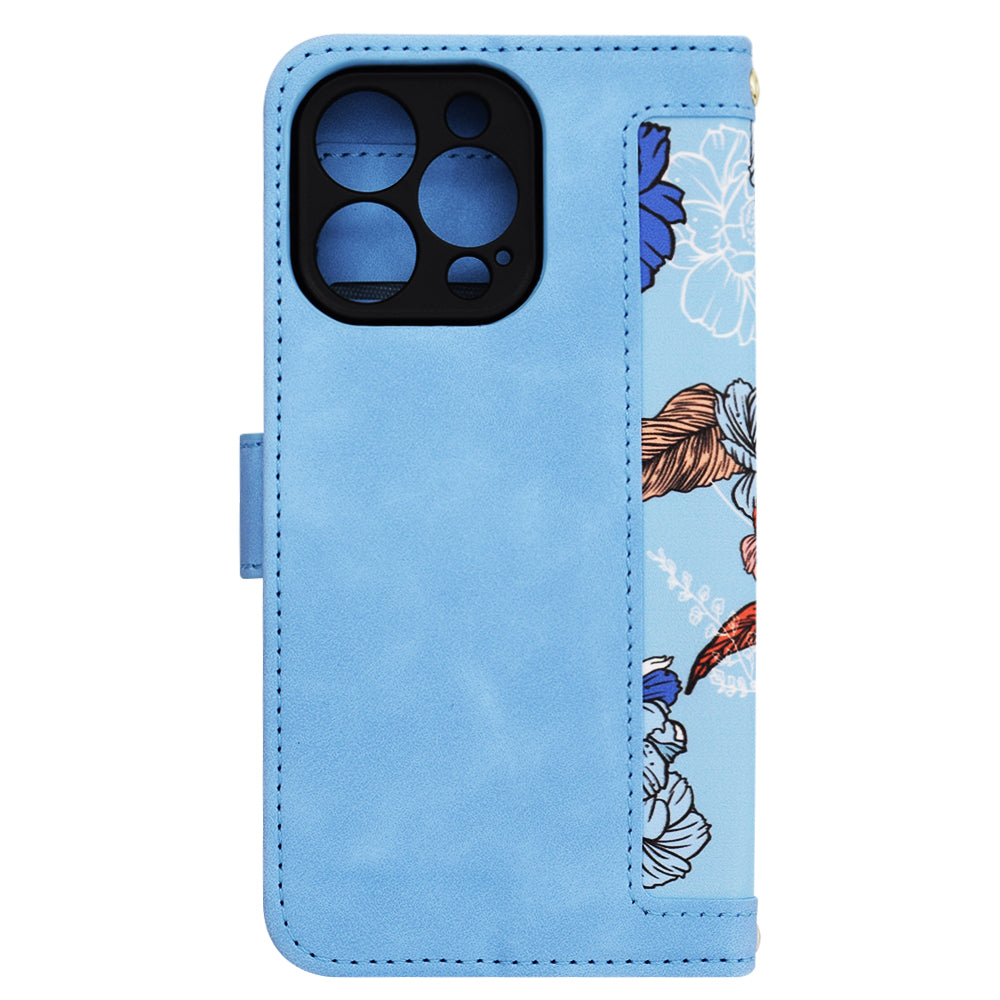 Funda para Apple iPhone 13 Pro, Techsuit, FlipCraft, Azul