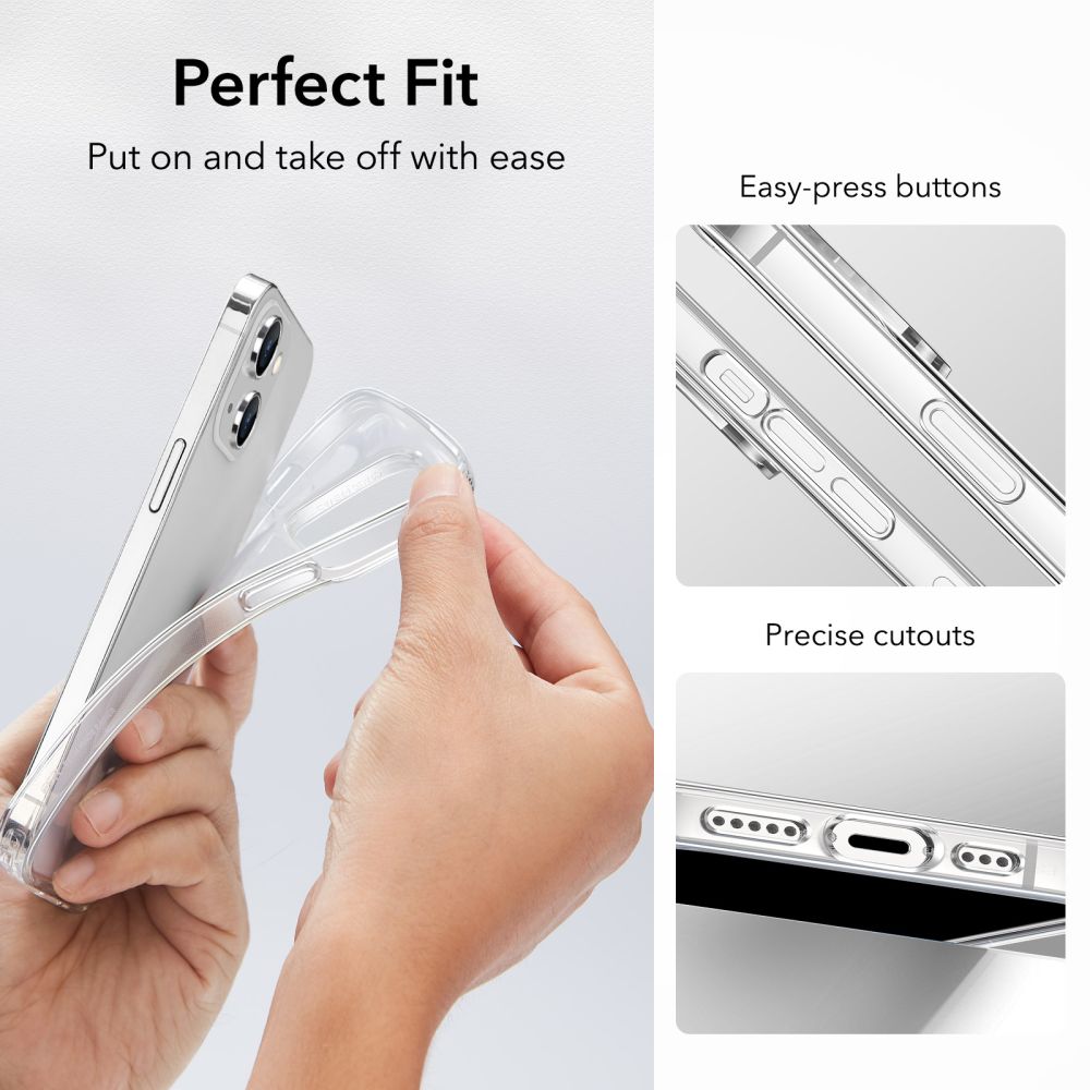 Case for Apple iPhone 14 / 13, ESR, Project Zero, Transparent