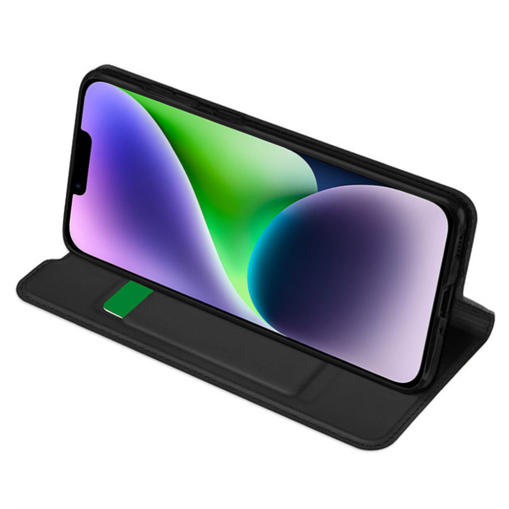 Funda para Apple iPhone 14 Plus, Techsuit, Magskin Book, Negra