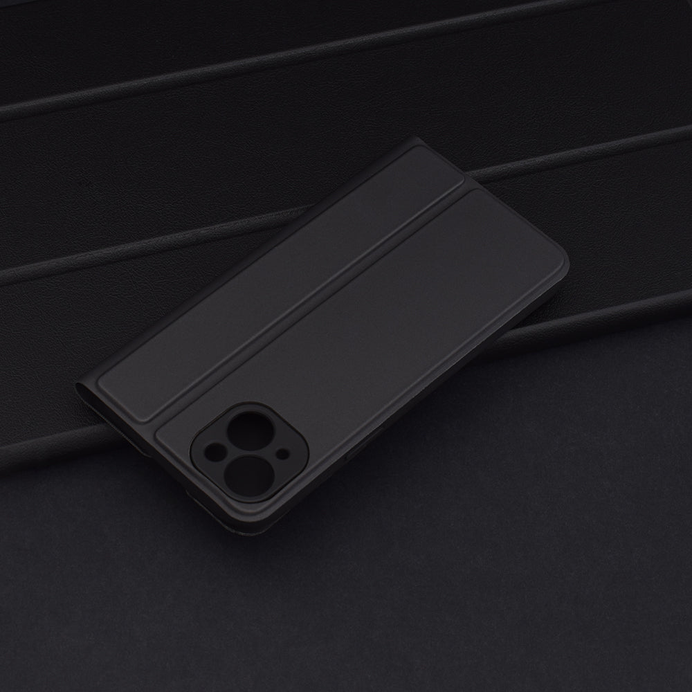 Funda para Apple iPhone 14 Plus, Techsuit, Magskin Book, Negra