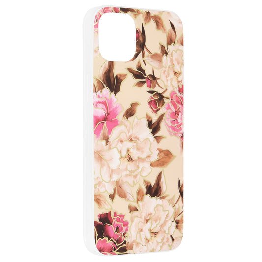 Funda para Apple iPhone 14 Plus, Techsuit, Marble, Beige