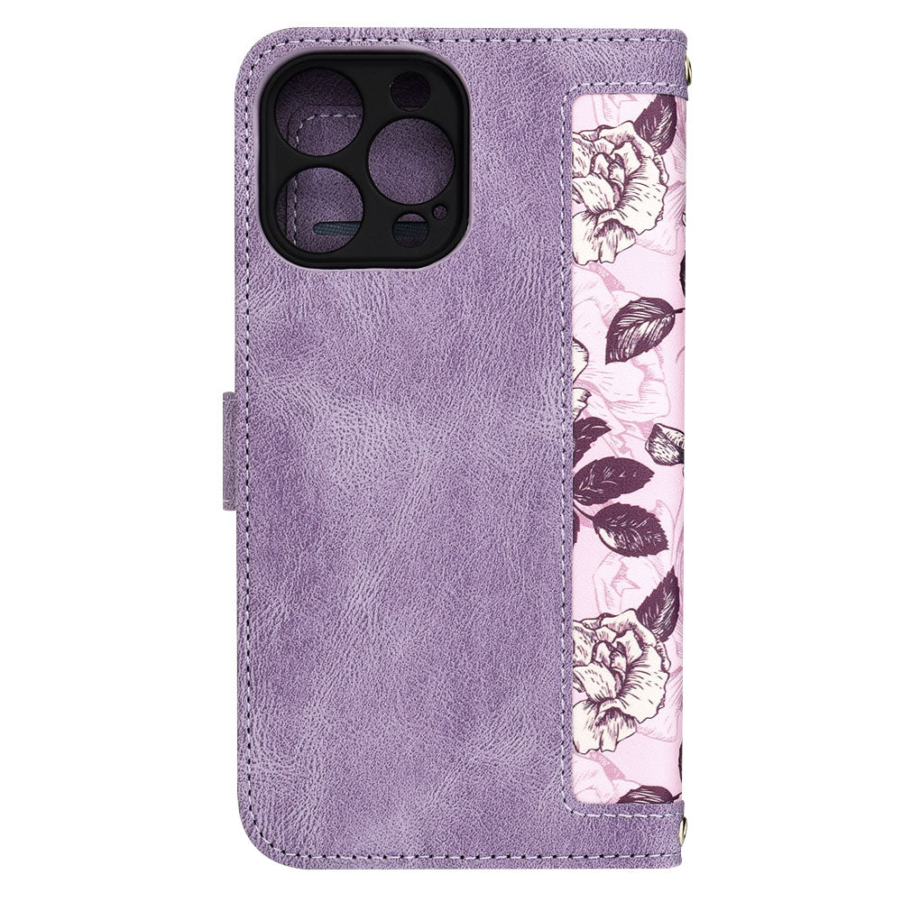 Funda para Apple iPhone 14 Pro Max, Techsuit, FlipCraft, Morado