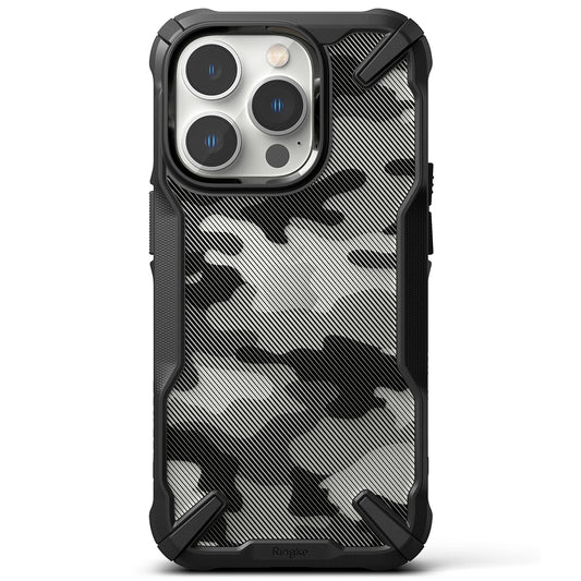 Funda para Apple iPhone 14 Pro, Ringke, Fusion X Design, Camuflaje