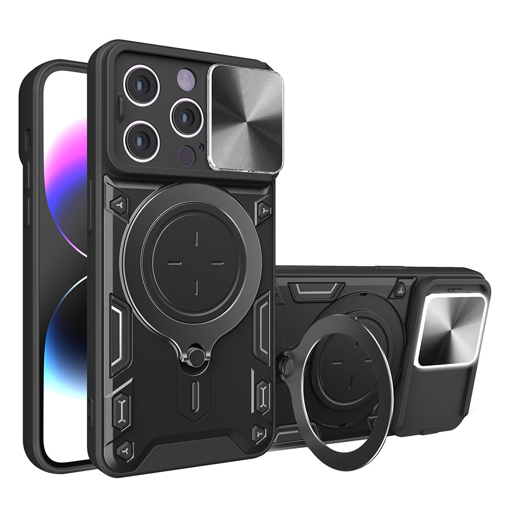 Funda para Apple iPhone 14 Pro, Techsuit, CamGuard Pro, Negra