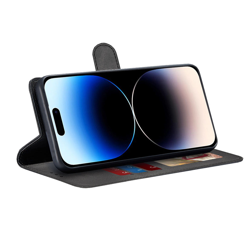 Funda para Apple iPhone 14 Pro, Techsuit, Diary Book, Negra
