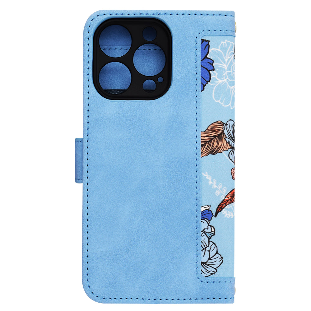 Funda para Apple iPhone 14 Pro, Techsuit, FlipCraft, Azul