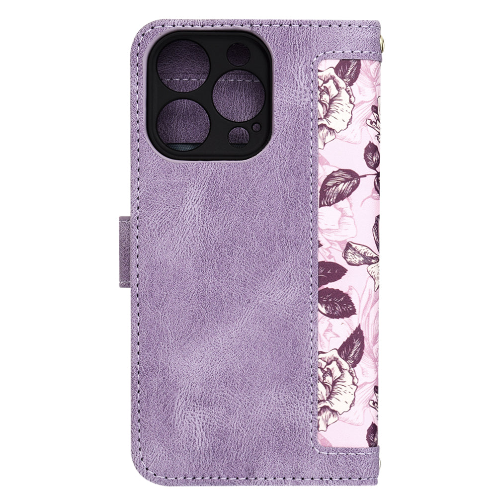 Funda para Apple iPhone 14 Pro, Techsuit, FlipCraft, Morado
