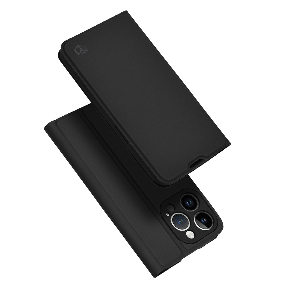 Funda para Apple iPhone 14 Pro, Techsuit, Magskin Book, Negra