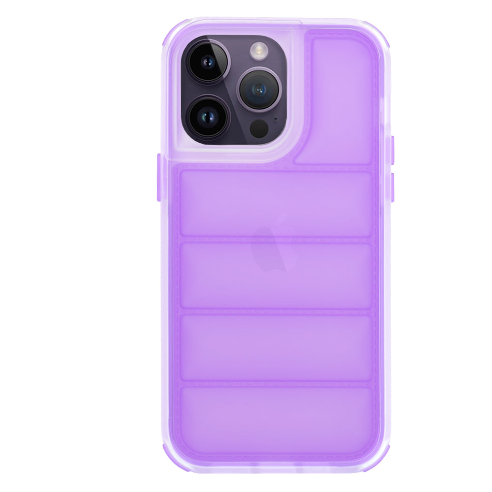 Funda para Apple iPhone 14 Pro, Techsuit, Wave Shield, Morado