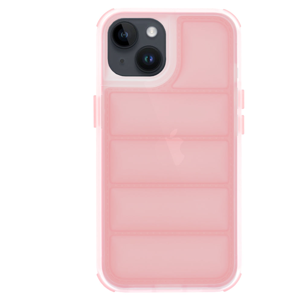 Funda para Apple iPhone 14, Techsuit, Wave Shield, Rosa