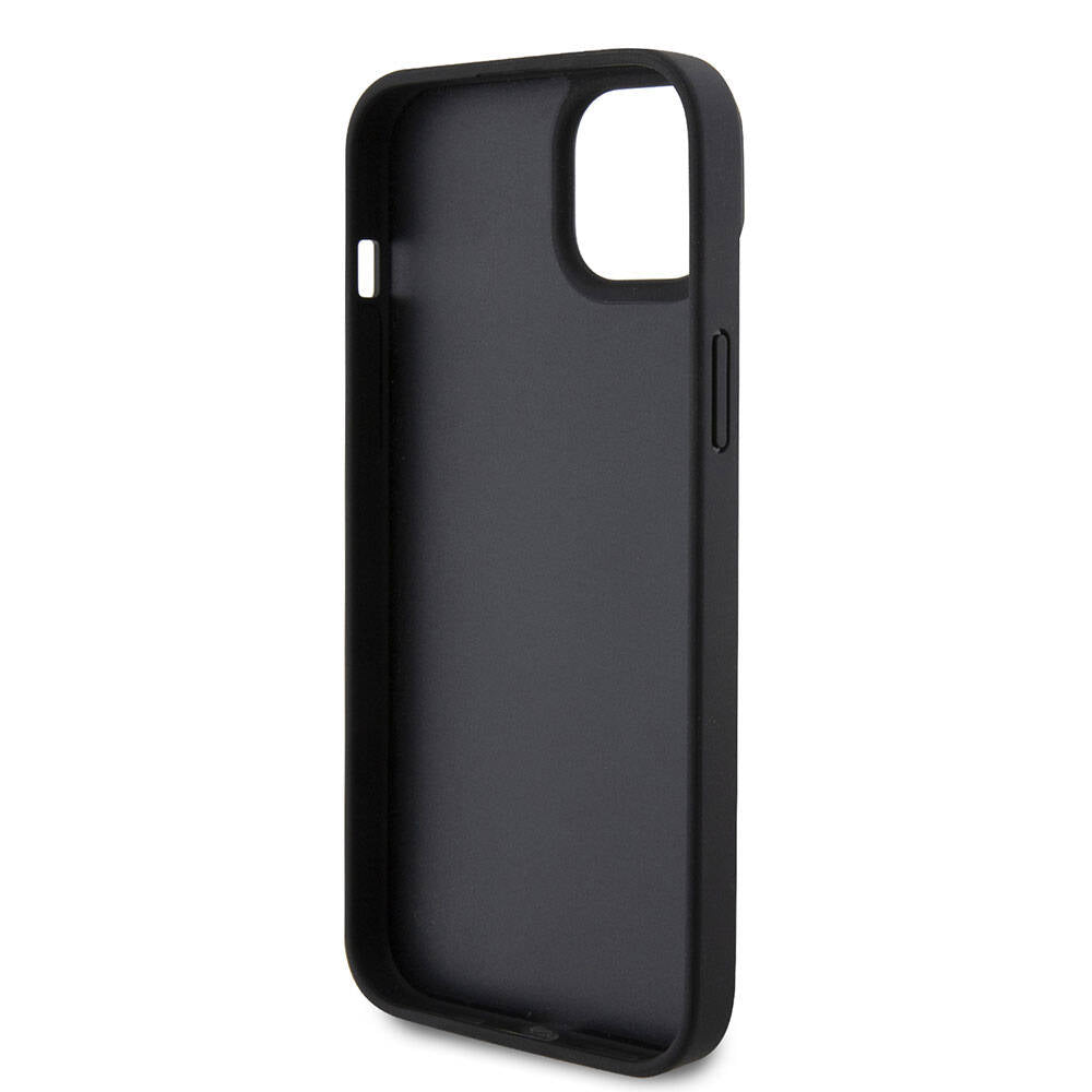 Funda para Apple iPhone 15 / 14, Guess, Crossbody 4G Metal Logo, Negra
