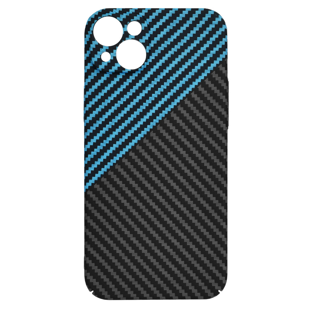 Funda para Apple iPhone 15 Plus, Techsuit, Carbonite FiberShell, Negra Bleu