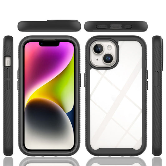 Funda para Apple iPhone 15 Plus, Techsuit, Defense360 Pro, Negra