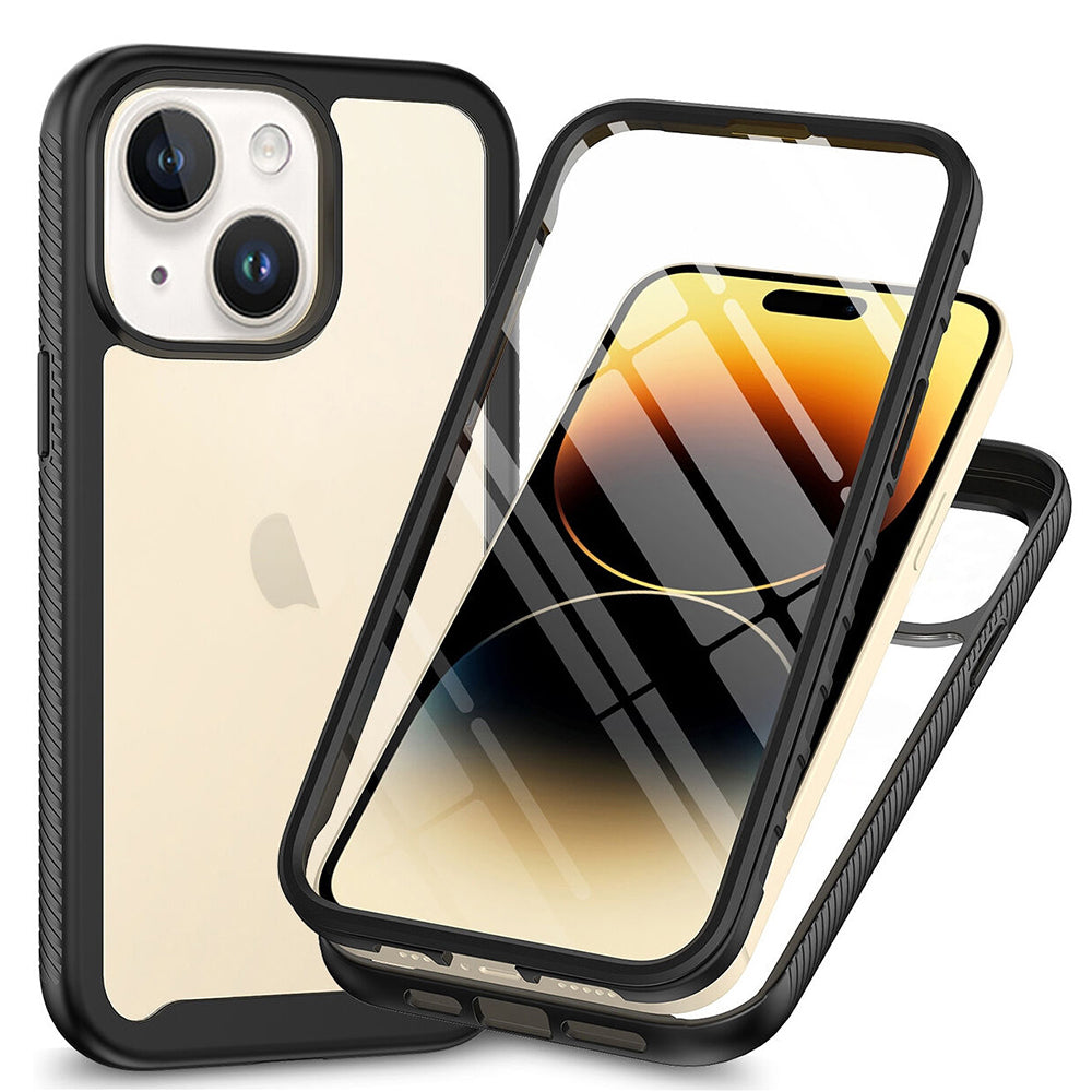 Funda para Apple iPhone 15 Plus, Techsuit, Defense360 Pro, Negra
