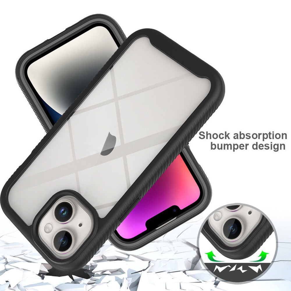 Funda para Apple iPhone 15 Plus, Techsuit, Defense360 Pro, Negra