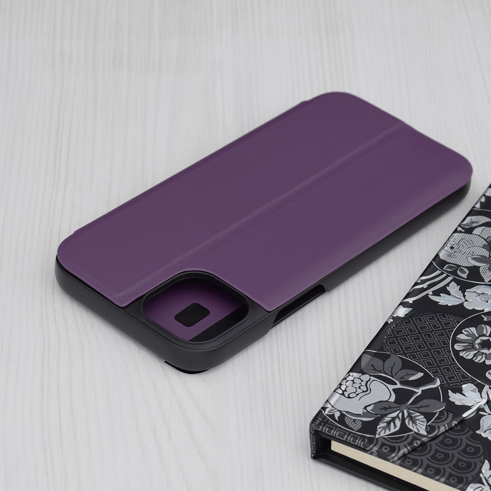 Funda para Apple iPhone 15 Plus, Techsuit, eFold, Morado