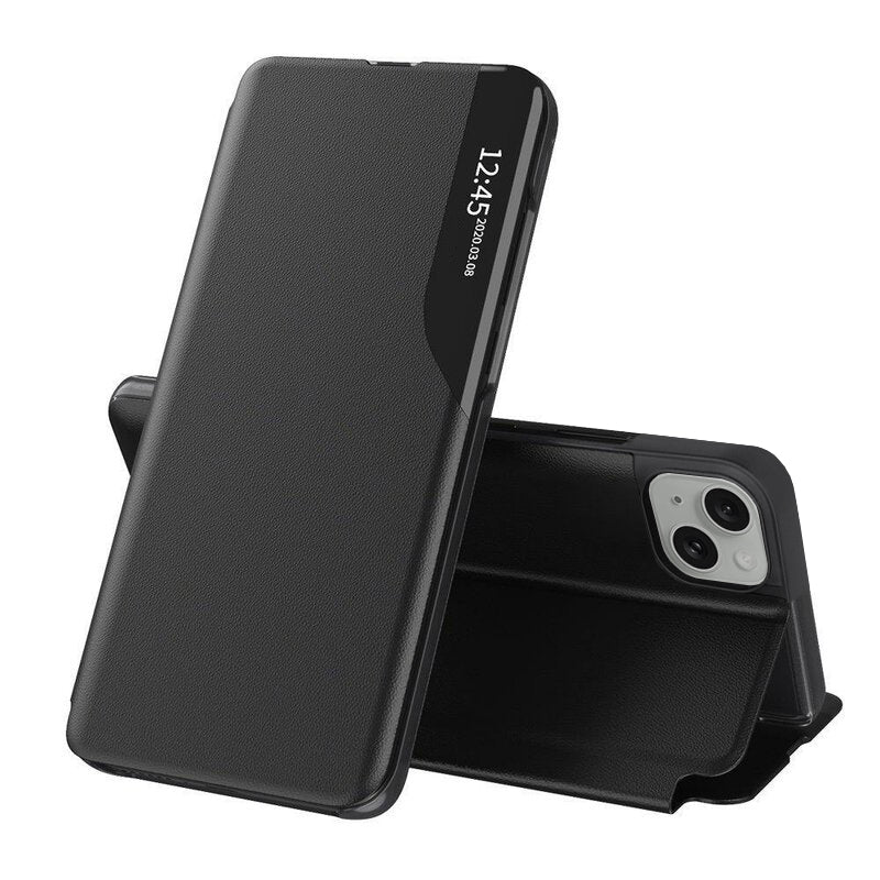 Funda para Apple iPhone 15 Plus, Techsuit, eFold, Negra