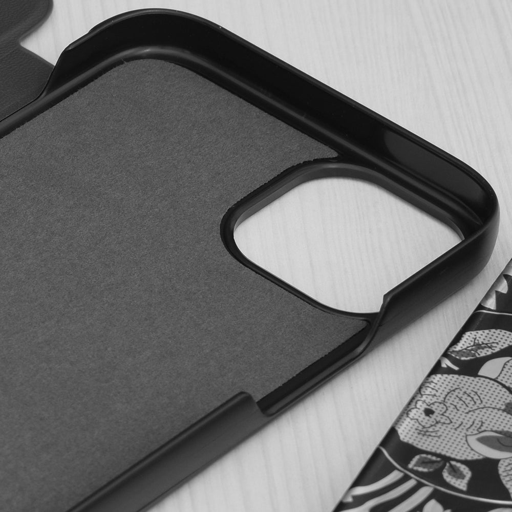 Funda para Apple iPhone 15 Plus, Techsuit, eFold, Negra