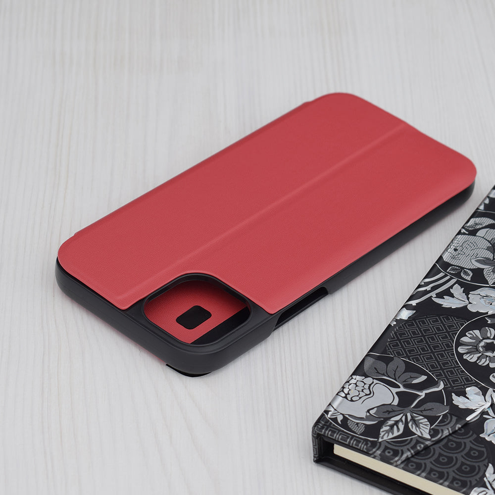 Funda para Apple iPhone 15 Plus, Techsuit, eFold, Roja