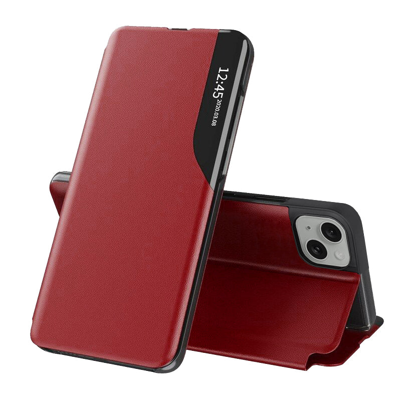 Funda para Apple iPhone 15 Plus, Techsuit, eFold, Roja