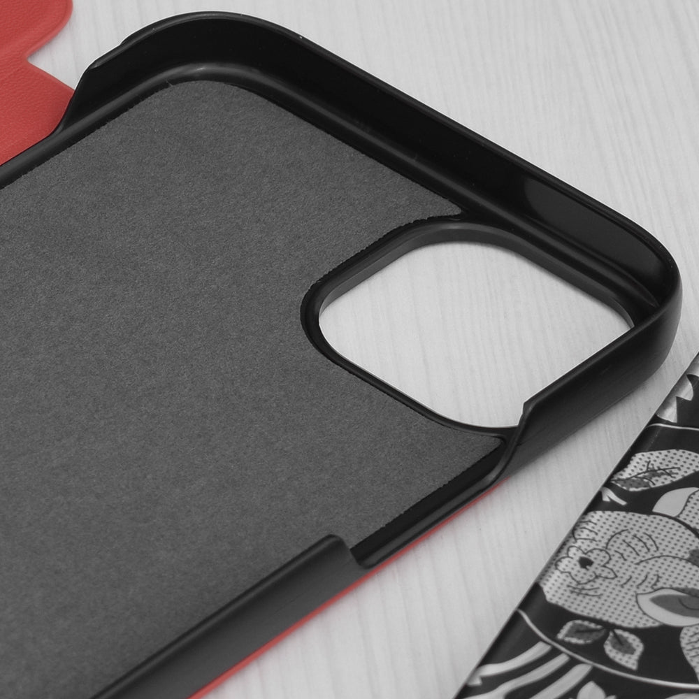 Funda para Apple iPhone 15 Plus, Techsuit, eFold, Roja