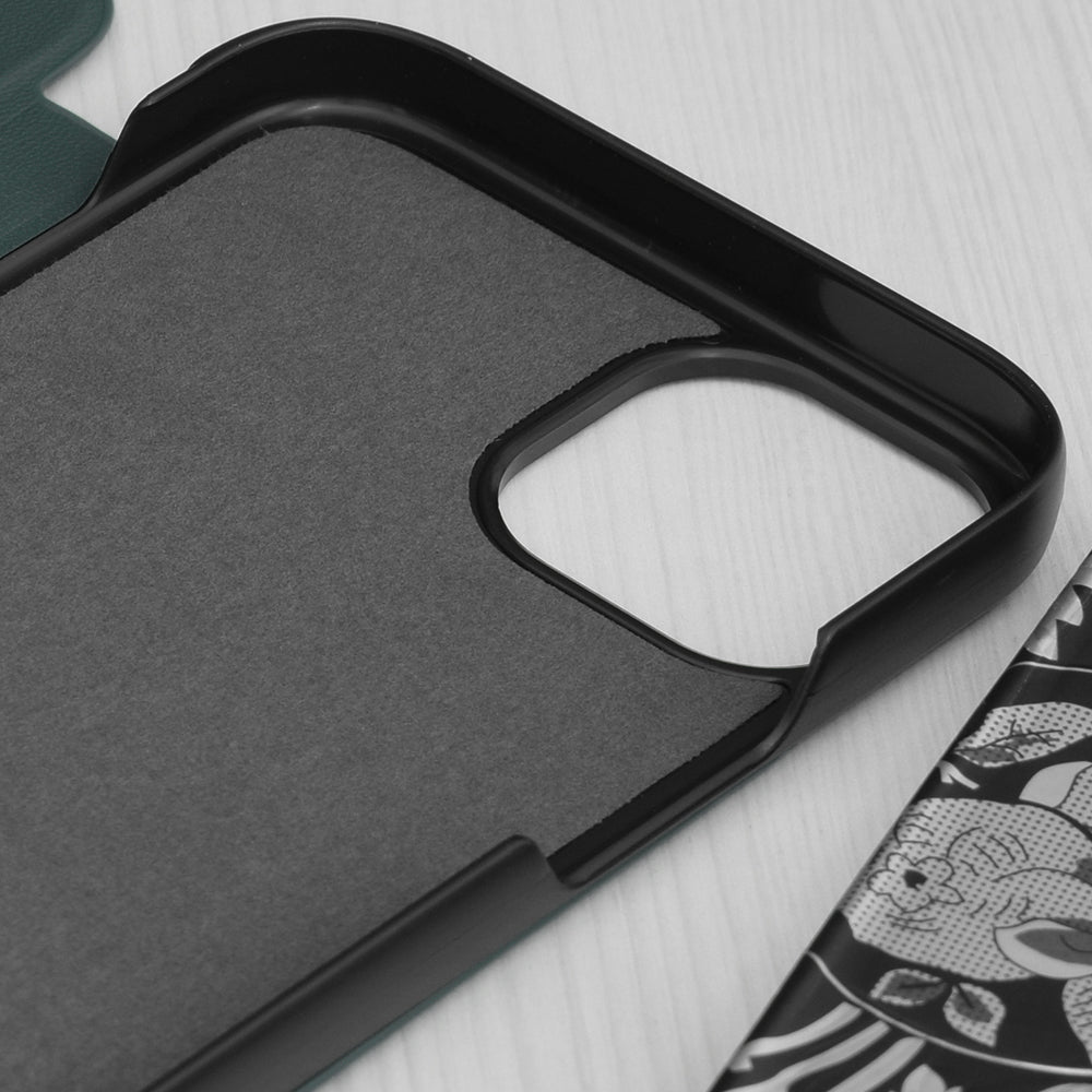 Funda para Apple iPhone 15 Plus, Techsuit, eFold, Verde