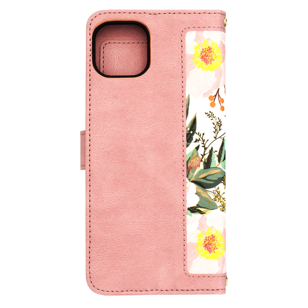 Funda para Apple iPhone 15 Plus, Techsuit, FlipCraft, Rosa