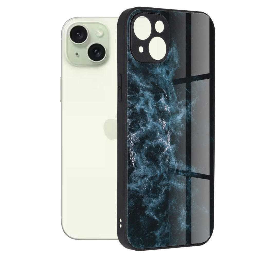 Funda para Apple iPhone 15 Plus, Techsuit, Glaze, Azul