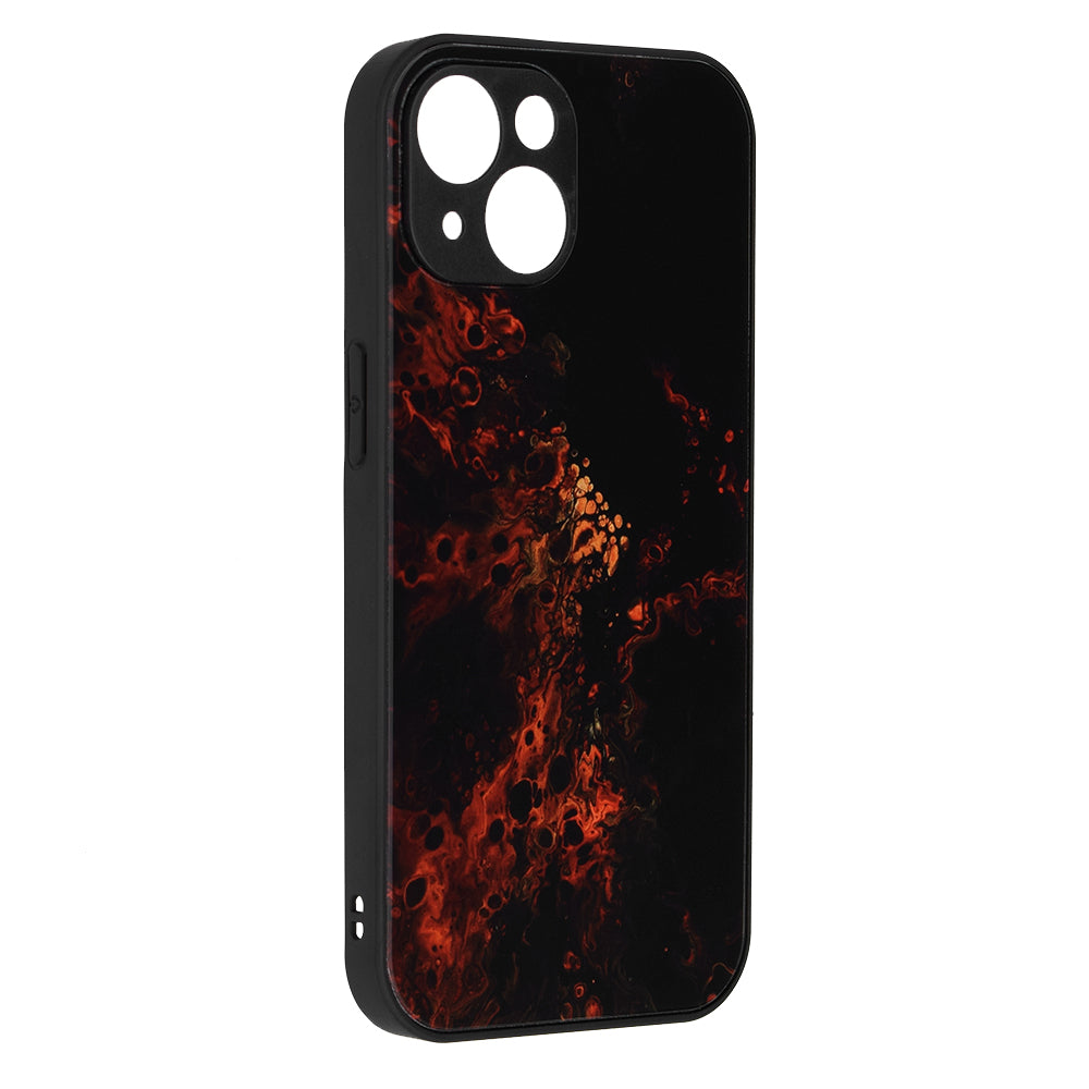 Funda para Apple iPhone 15 Plus, Techsuit, Glaze, Roja