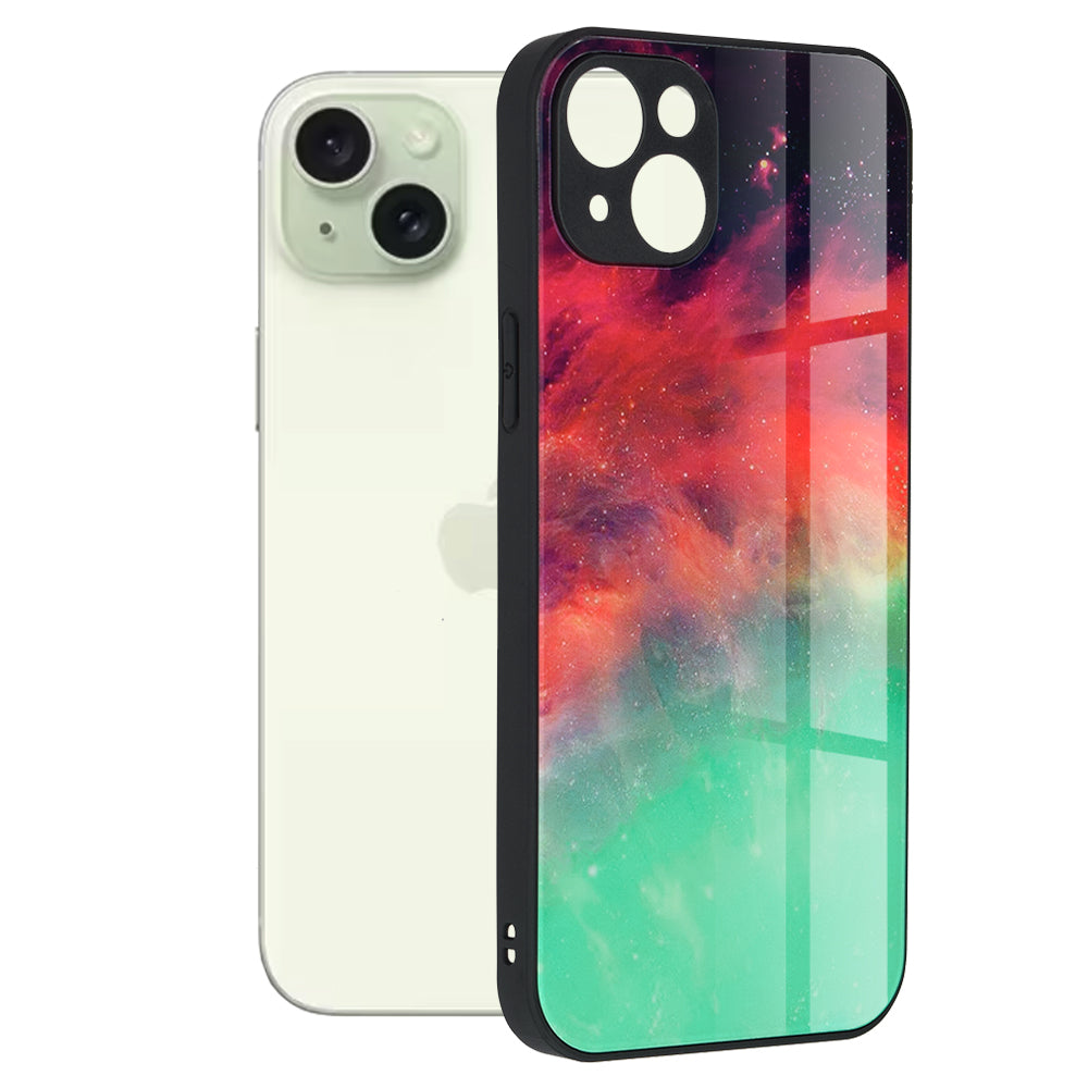 Funda para Apple iPhone 15 Plus, Techsuit, Glaze, Turquesa