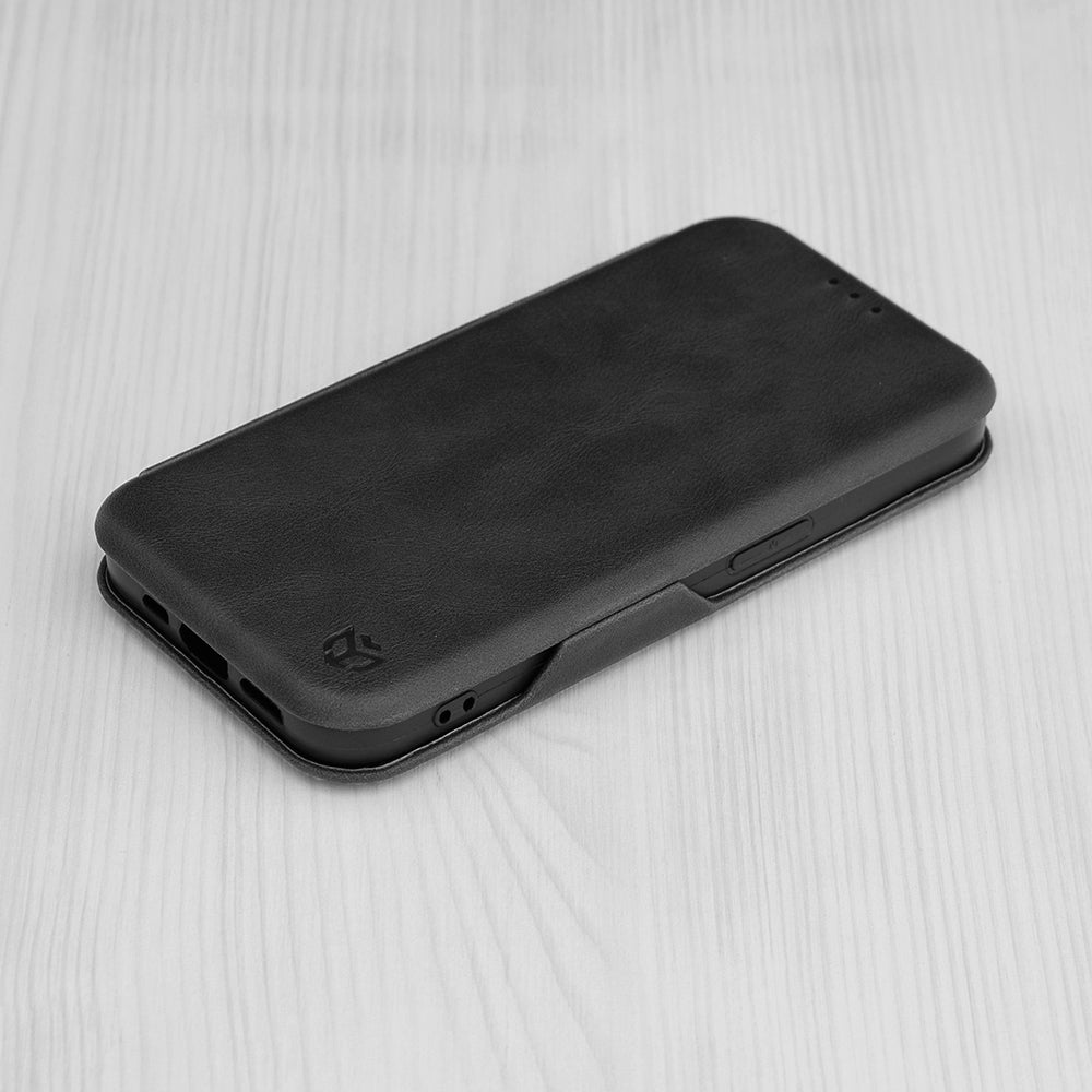 Funda para Apple iPhone 15 Plus, Techsuit, Safe Wallet Plus, Negra