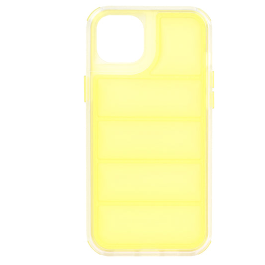 Funda para Apple iPhone 15 Plus, Techsuit, Wave Shield, Amarilla