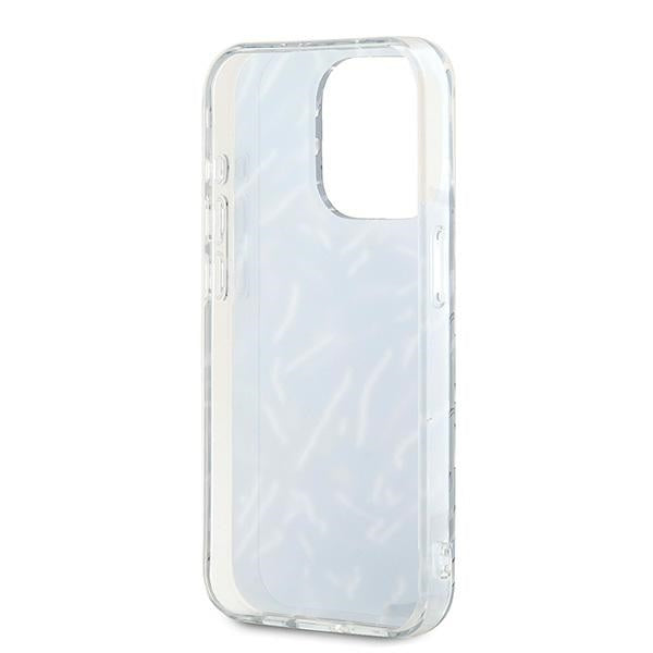 Funda para Apple iPhone 15 Pro Max, Karl Lagerfeld, Zebra with Cord Strap, Morado