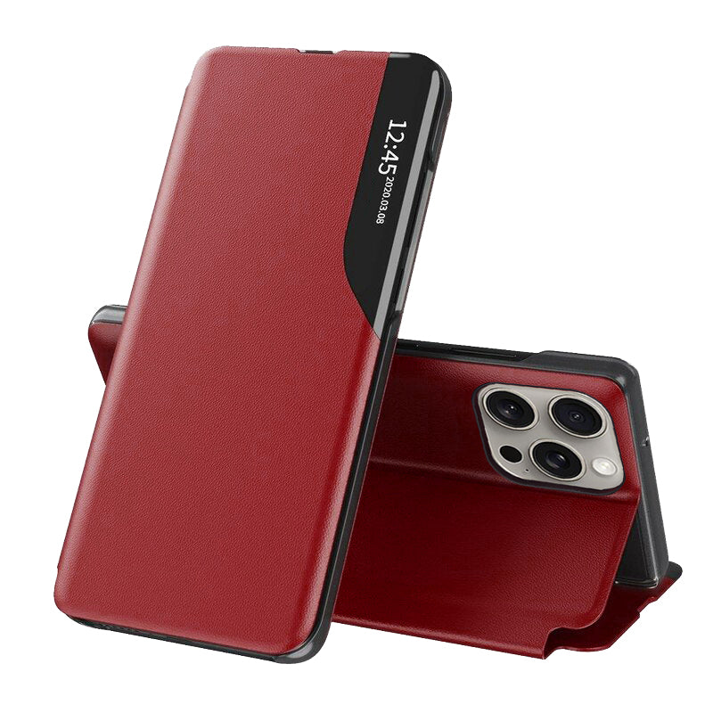 Funda para Apple iPhone 15 Pro Max, Techsuit, eFold, Roja