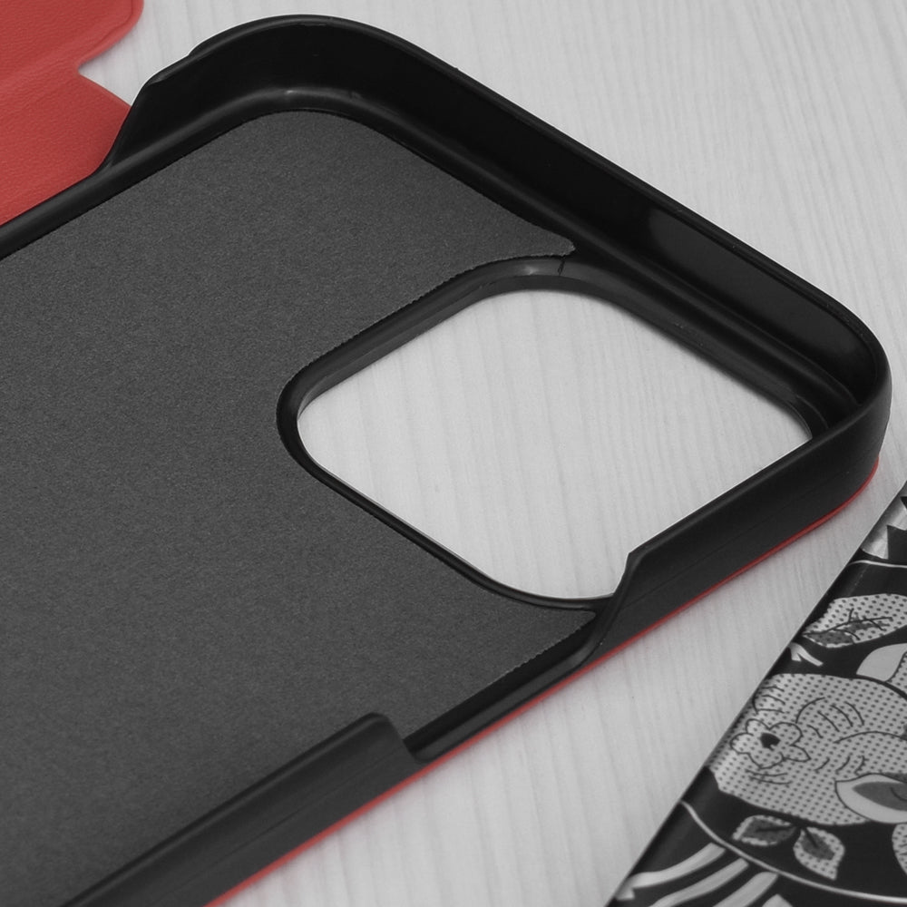Funda para Apple iPhone 15 Pro Max, Techsuit, eFold, Roja