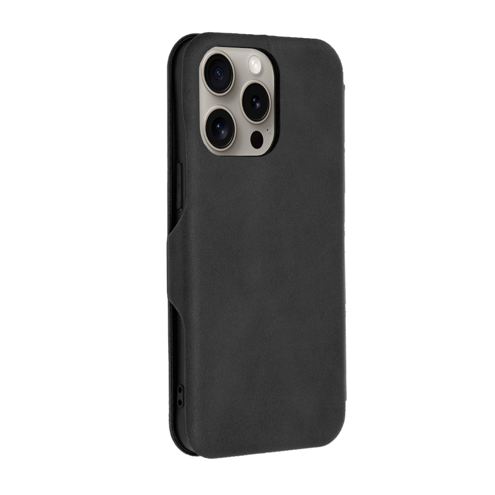 Funda para Apple iPhone 15 Pro Max, Techsuit, Safe Wallet Plus, Negra