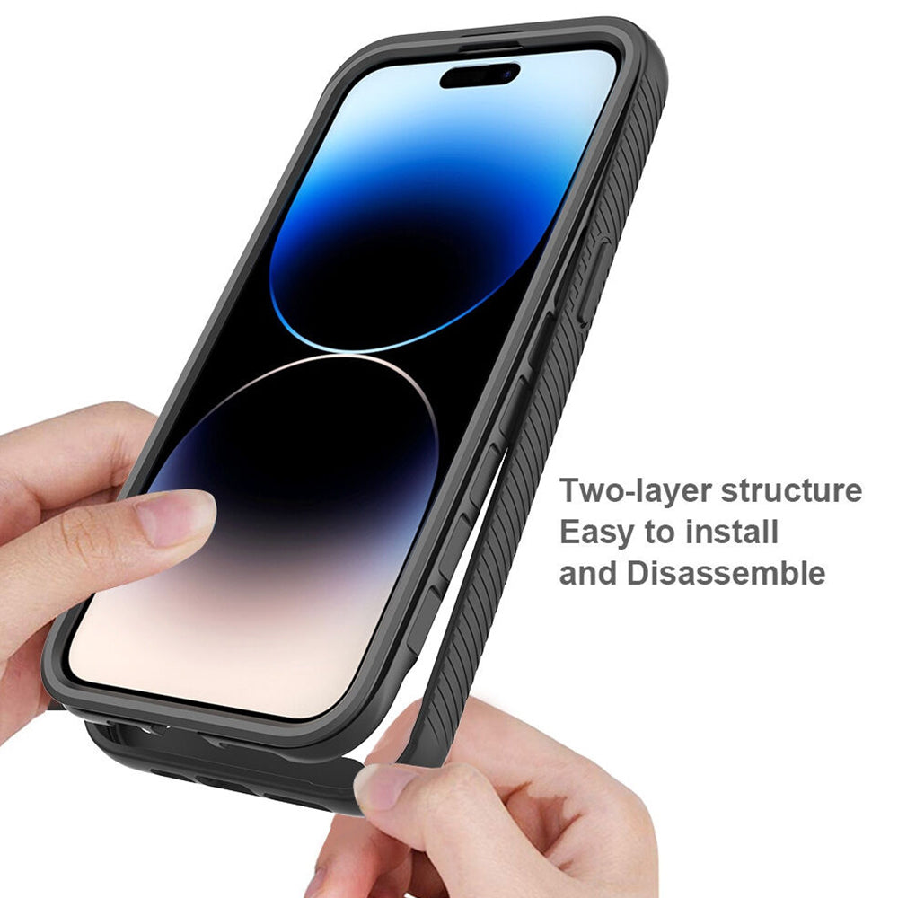 Funda para Apple iPhone 15 Pro, Techsuit, Defense360 Pro, Negra