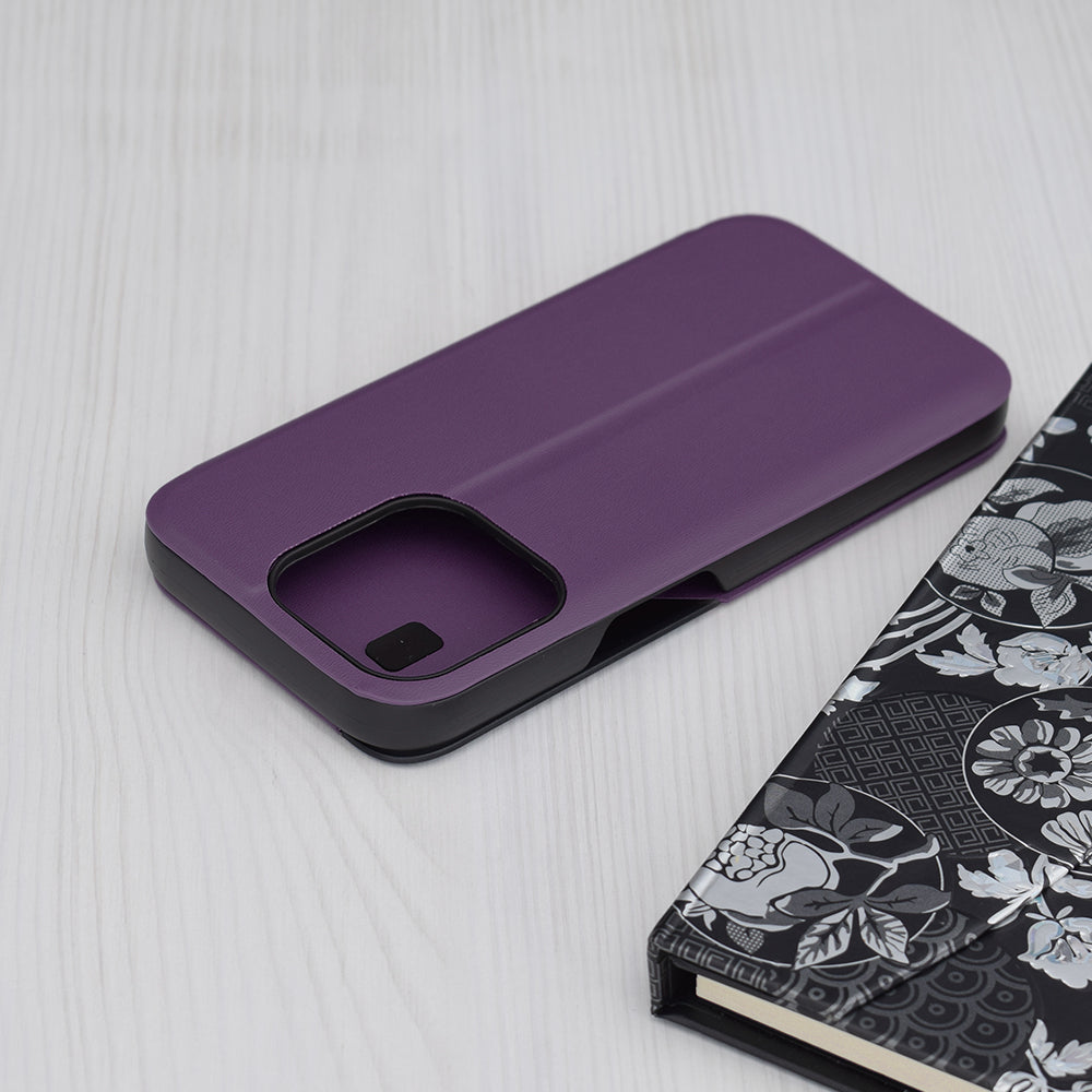 Funda para Apple iPhone 15 Pro, Techsuit, eFold, Morado