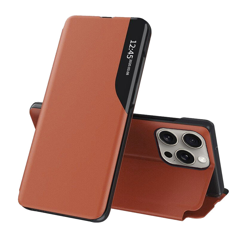 Funda para Apple iPhone 15 Pro, Techsuit, eFold, Naranja