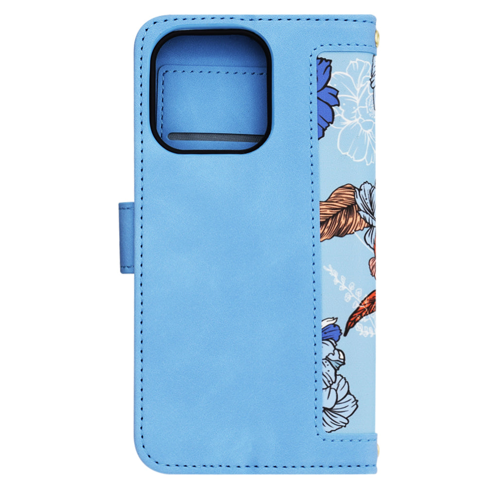 Funda para Apple iPhone 15 Pro, Techsuit, FlipCraft, Azul