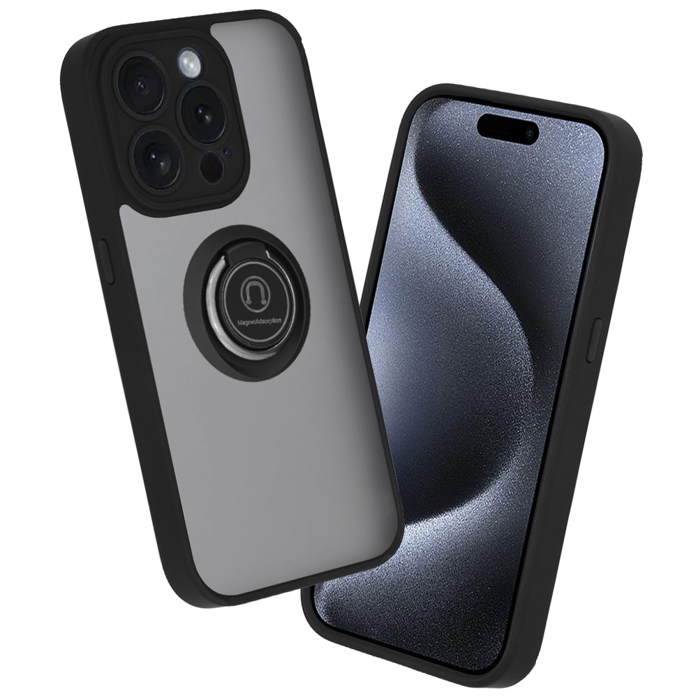 Funda para Apple iPhone 15 Pro, Techsuit, Glinth, Negra