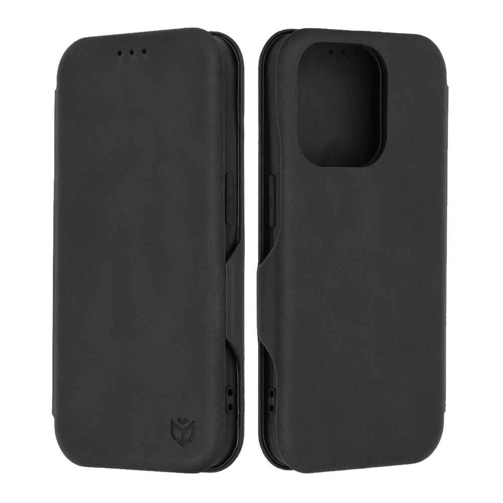 Funda para Apple iPhone 15 Pro, Techsuit, Safe Wallet Plus, Negra
