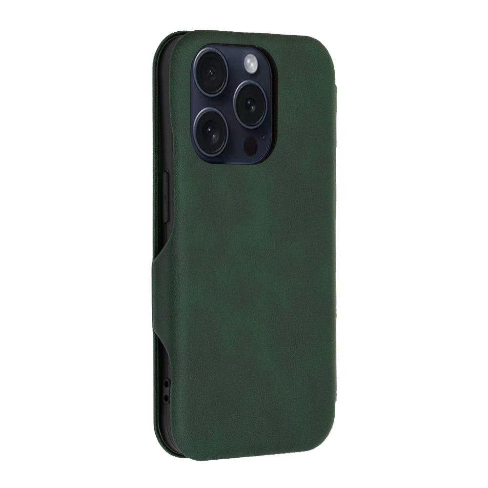 Funda para Apple iPhone 15 Pro, Techsuit, Safe Wallet Plus, Verde