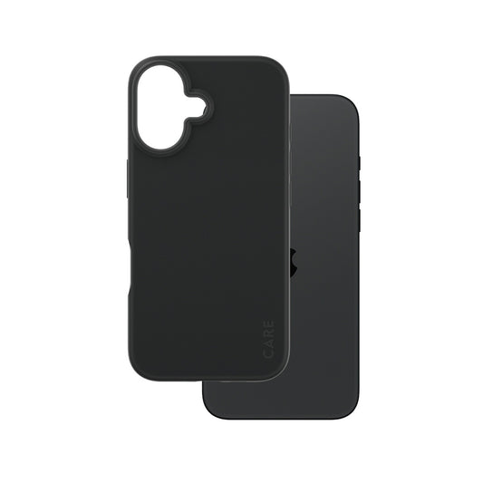 Funda para Apple iPhone 16, PanzerGlass, Care Fashionable, Negra