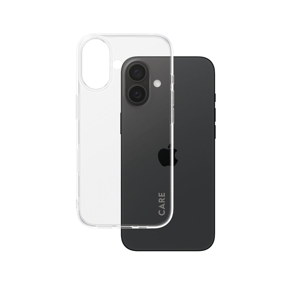 Funda para Apple iPhone 16, PanzerGlass, Care Fashionable, Transparente