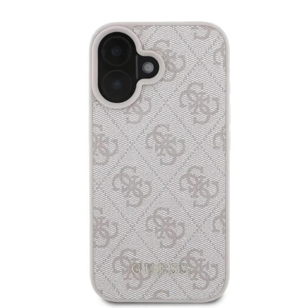 Funda para Apple iPhone 16 Plus, Guess, 4G Classic, Rosa