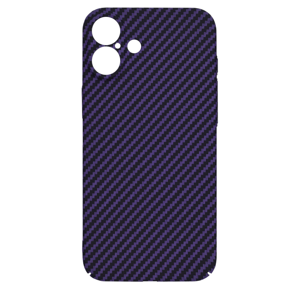 Funda para Apple iPhone 16 Plus, Techsuit, Carbonite FiberShell, Morado