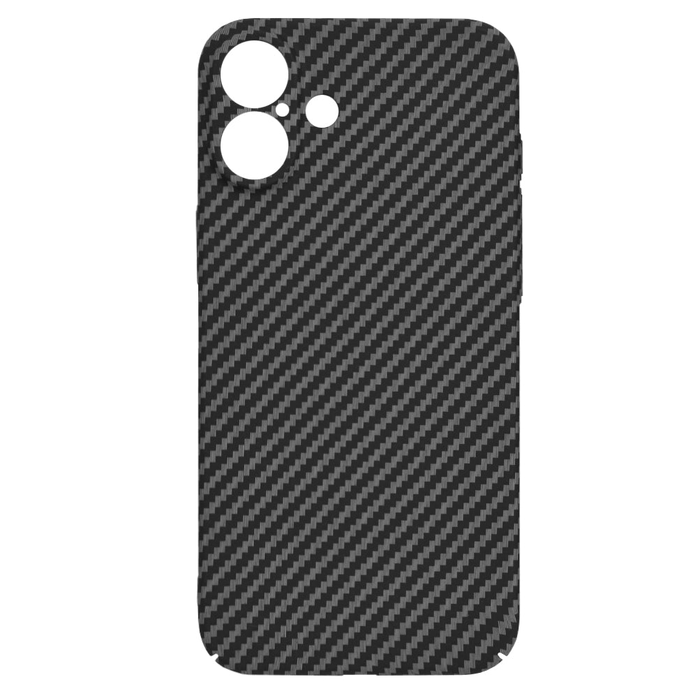 Funda para Apple iPhone 16 Plus, Techsuit, Carbonite FiberShell, Negra